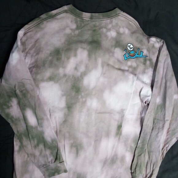 Vintage Volcom Monsters Tie Dye Long Sleeve T-Shirt - Picture 5 of 7